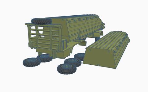 (ADD-ON) GMC CCKW 353 Bolster pontoon carrier