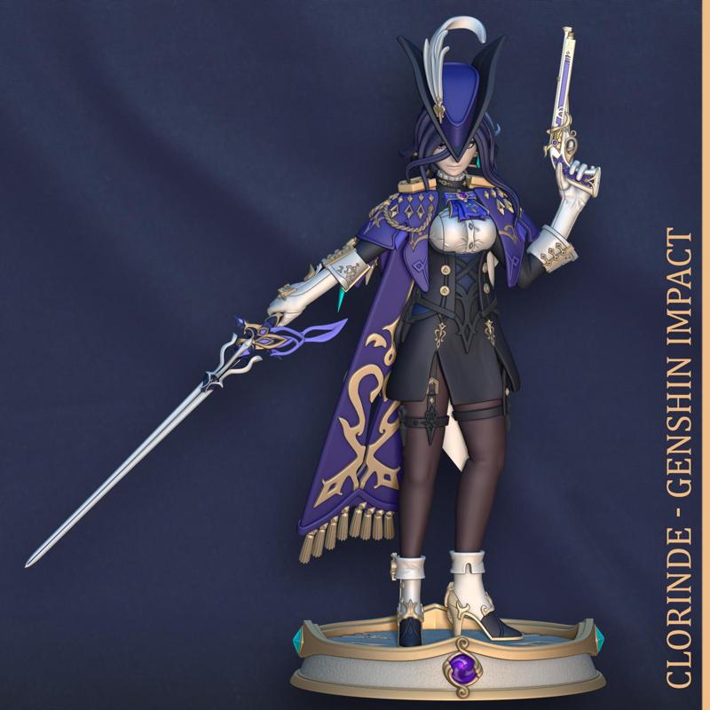 Clorinde Figure - Genshin Impact