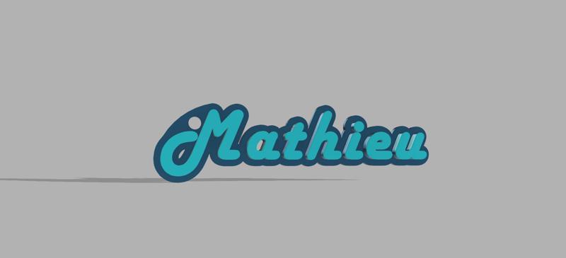 Mathieu key ring