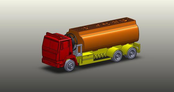 Leyland Cruiser Fuel Truck