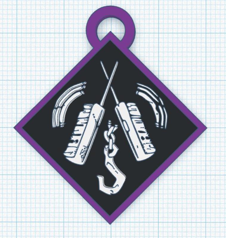 Keychain Dead By Daylight - Camaraderie