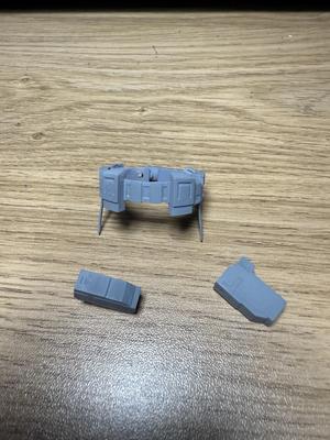 Black Series Clone trooper belt with holsters attachment