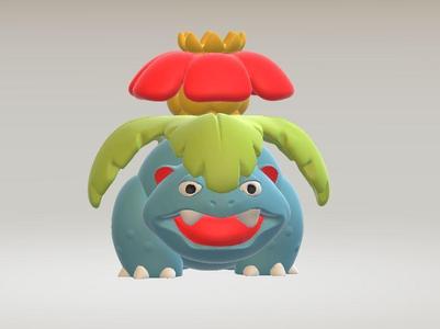 plant dinosaur  3D printable model