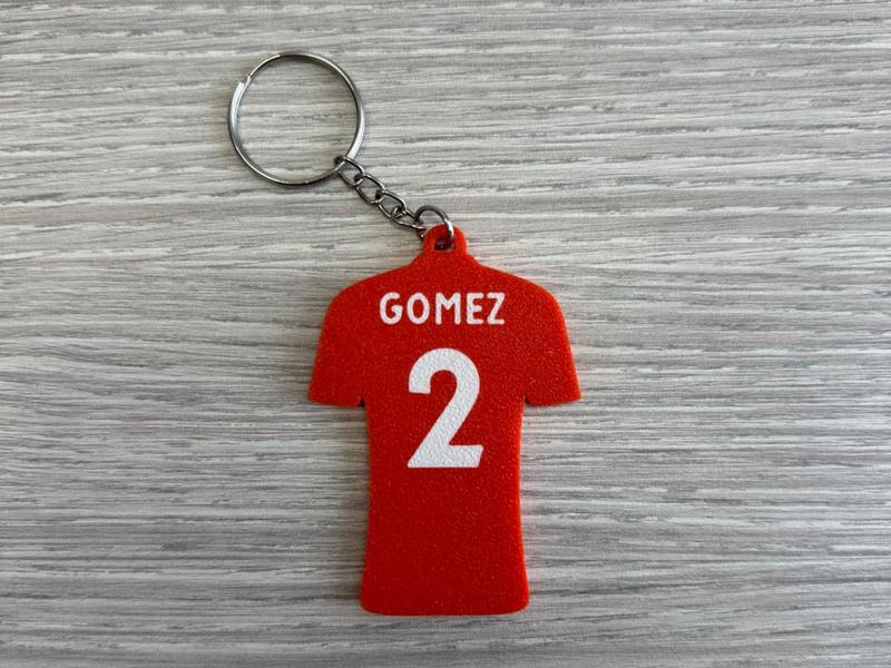 Joseph Gomez T-Shirt Keychain - Liverpool FC