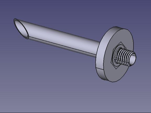 cream dispenser nozzle