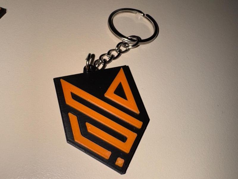 Jannik Sinner Logo Keychain