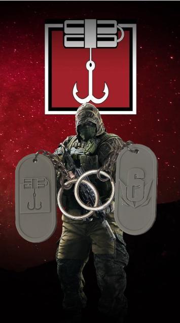 Rainbow Six Dog Tag - Kapkan Operator Edition