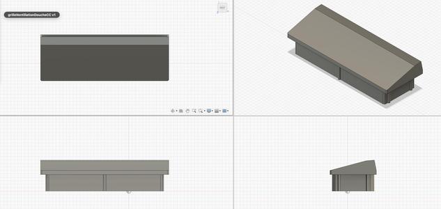 exterior ventilation shower camping car
