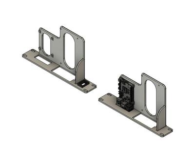 10-inch Rack Mount for ZimaBoard + PI