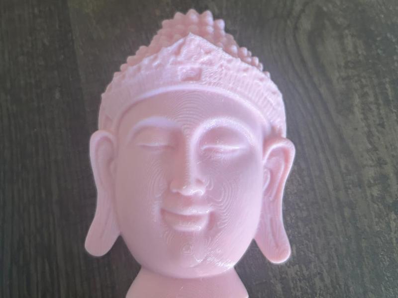 1st of 2 wallhangers off Buddha Heads