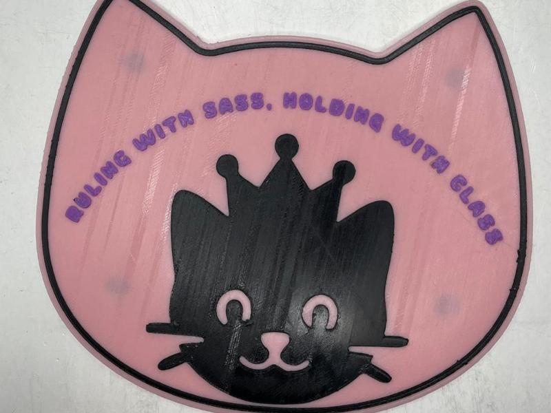 Giant Cat Queen Fridge Magnet