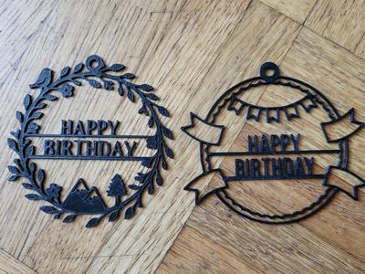 Happy Birthday Hanger Collection – celebrate