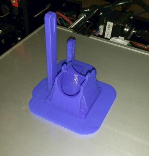 E3D V6 40 mm fan duct with blower mount