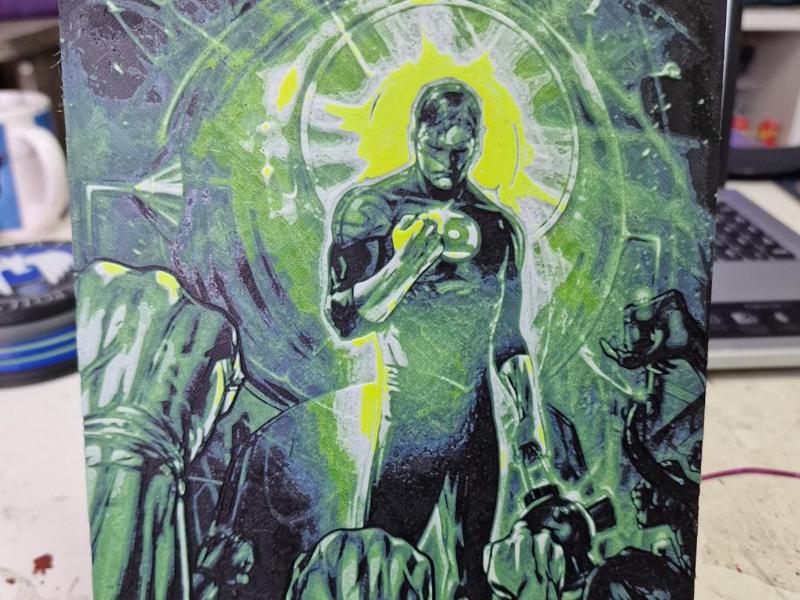 green lantern glow up hueforge