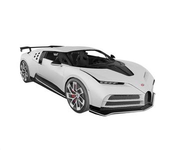 2019 Bugatti Centodieci (HIGH QUALITY, COMPLETE INTERIOR)