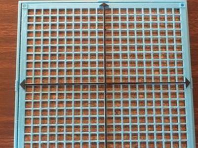 Braille Quadrant Graph Math Board