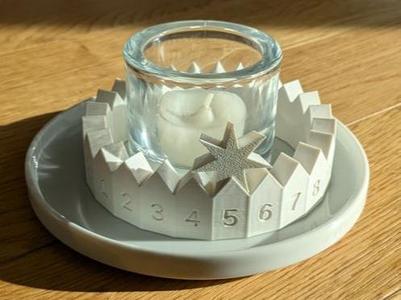 Advent Calendar (for Tealight)