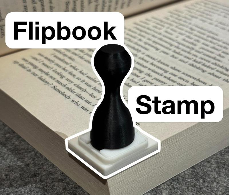 Flipbook Stamp (Dancing Gingerbread Man)