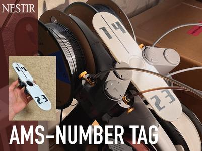 AMS Lite- Number Tag