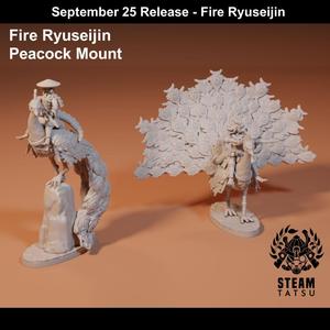 Fire Ryuseijin - Peacock Mount