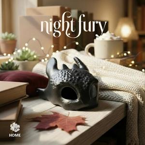 Night Fury Dragon Mask – Fantasy Home Décor