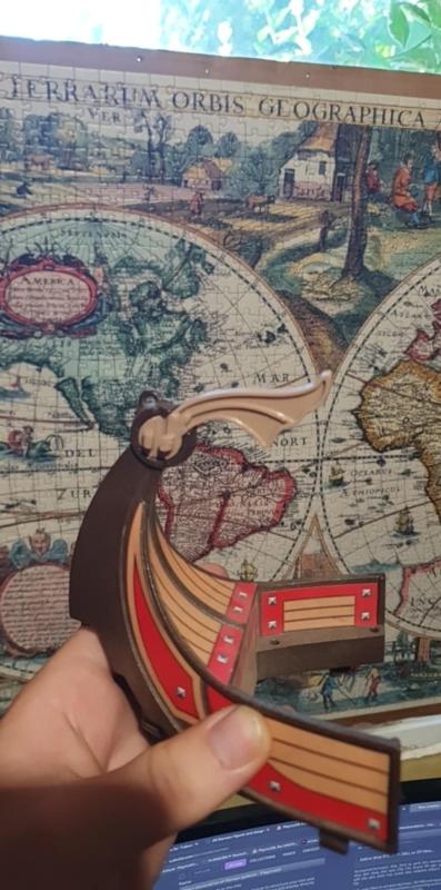 Stern decoration of Roman galleon - Playmobil