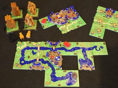 Rifraf 3D Carcassonne Exp 6 Count, King & Robber