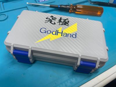 GodHand SPN-120 Custom Case with Rugged Box