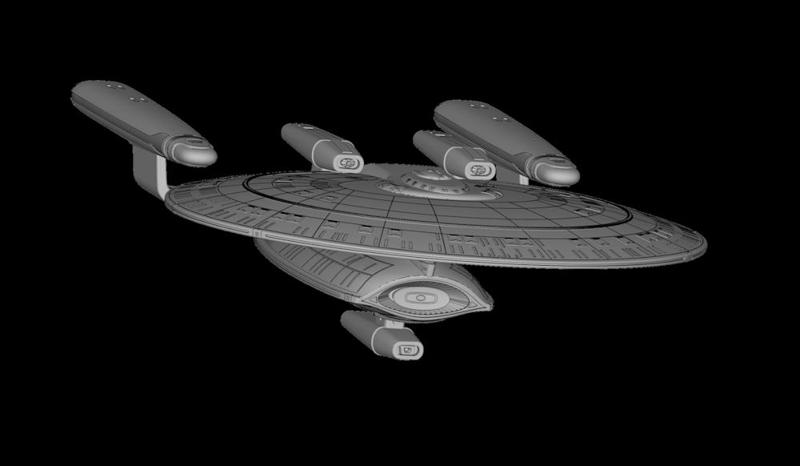 New Orleans class - Star Trek starship parts kit expansion