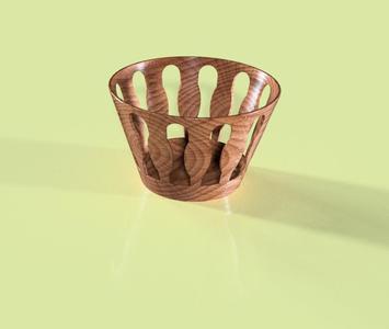 vase cup pot jug vessel  fruit bowl 032 for 3d-print or cnc