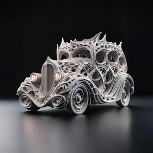Gaudi Gothic Roofless Car