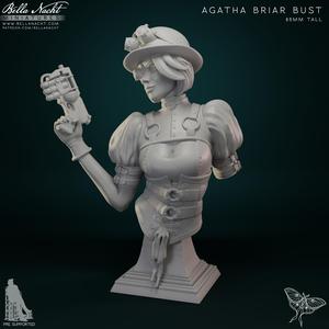 Agatha Briar | Steampunk Pinup Bust