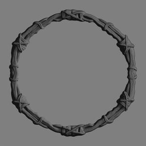 frame stl cnc design