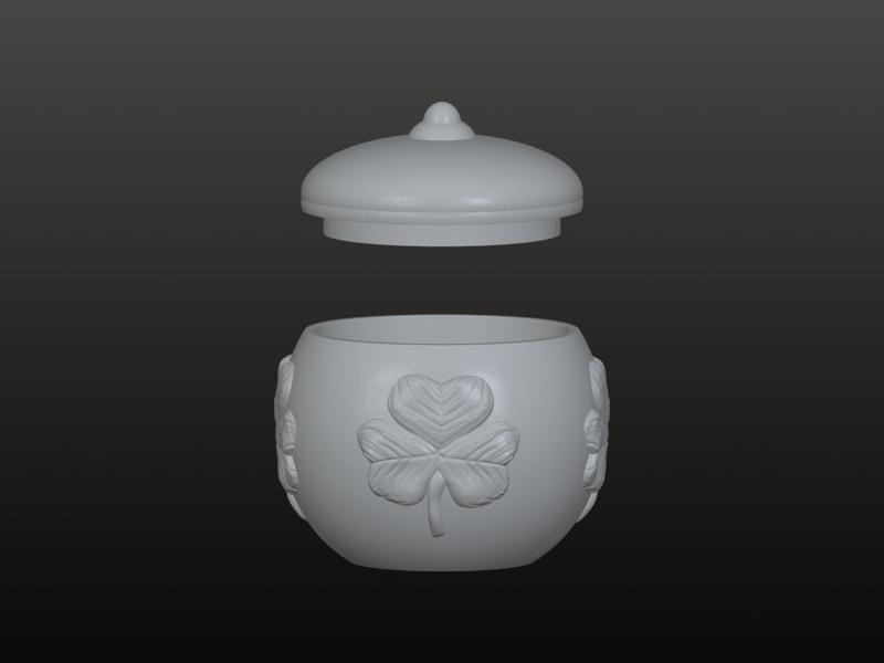Shamrock pot