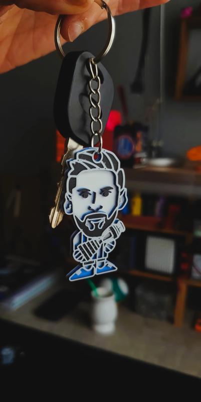 MESSI AMERICAN CUP CHAMPION - KEYCHAIN