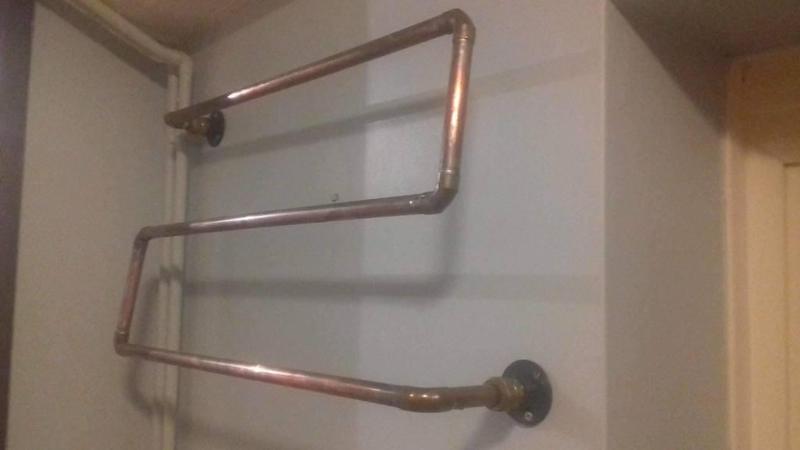 Copper Compression Fitting Wall Mount