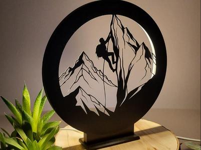 Ring Lamp Ring Light Mountaineer Climber 
