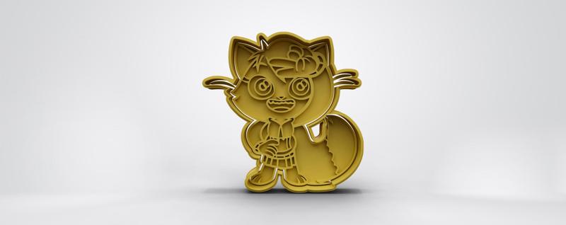 Alpha Lexa 2 cookie cutter from Ryan's World