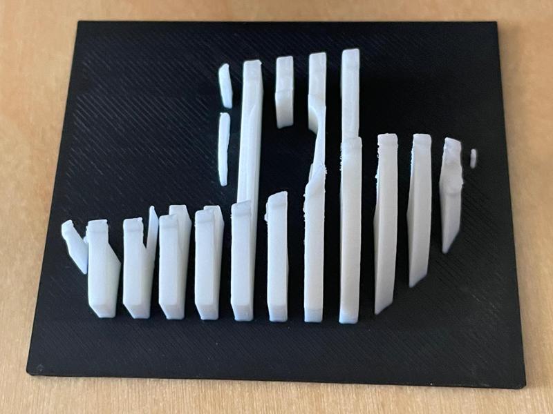 Benchy Layered Sculpture