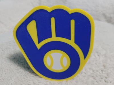 Milwaukee Brewers Hitch Cover