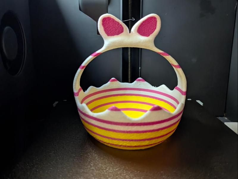 Easter Bunny Egg Basket