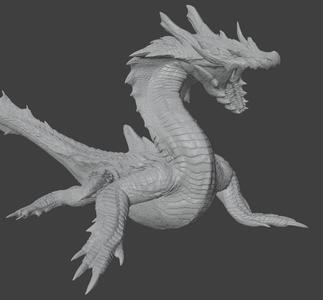 Lagiacrus 1/100 - Monster Hunter Wilds