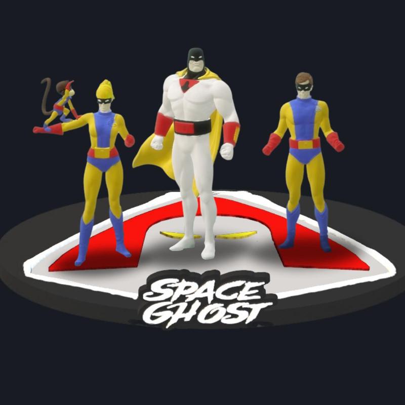 Space Ghost Diorama