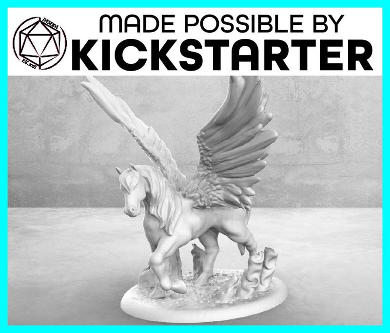 Pegasus - Casual Pose - Tabletop Miniature
