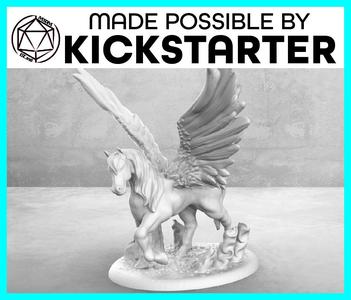 Pegasus - Casual Pose - Tabletop Miniature
