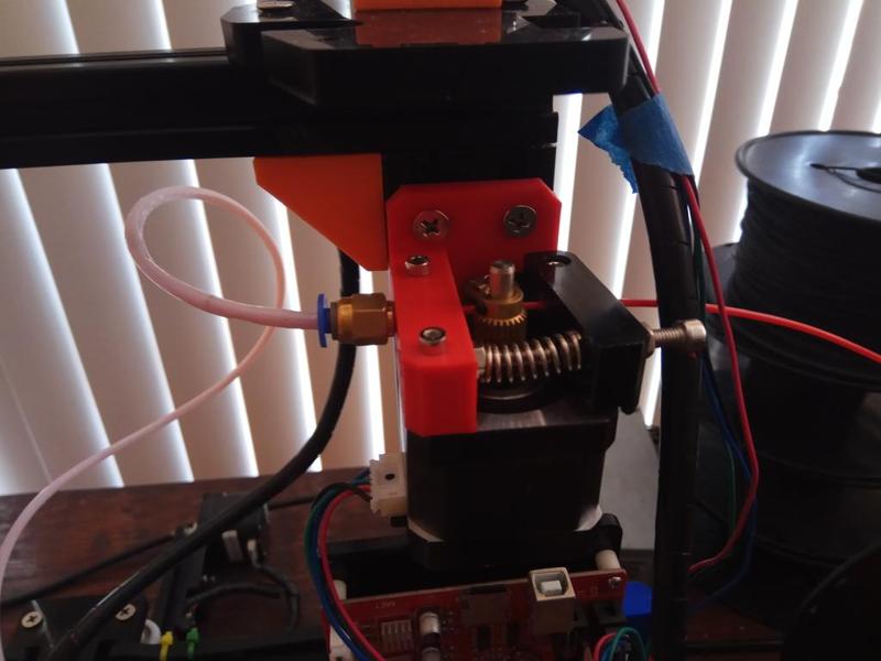 Extruder Support with orientation