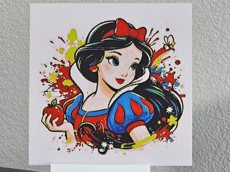 Princess Snow White - The HueForge - 7 Colors