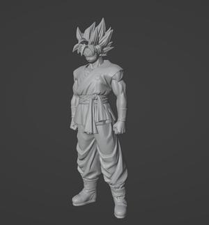 Son Goku SSJ Blue Whis Gi V2