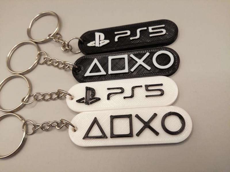 Llavero Play Station 2 versiones