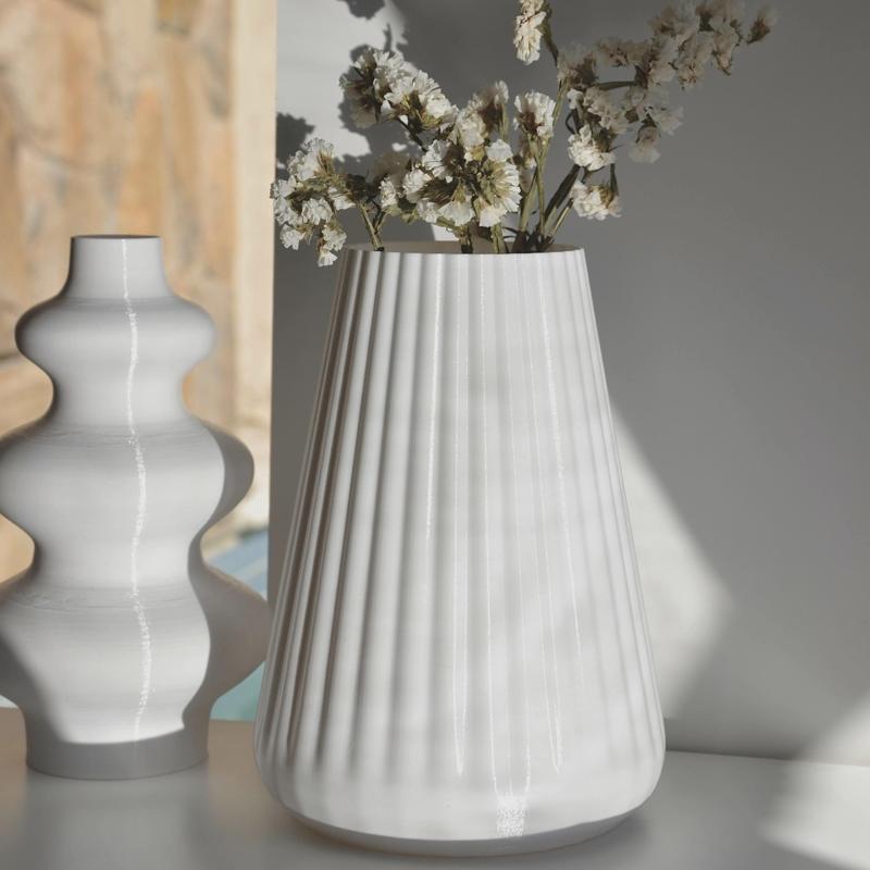 Fluted Vase - Cadiz